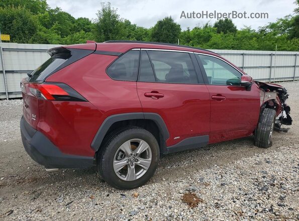 4T3RWRFV2SU164555 2025 TOYOTA RAV4 Темно-бордовый Задняя правая четверть