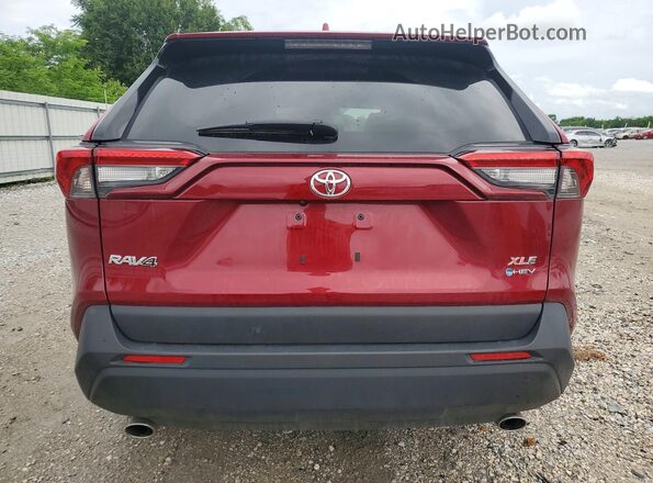 4T3RWRFV2SU164555 2025 TOYOTA RAV4 Темно-бордовый Вид сзади
