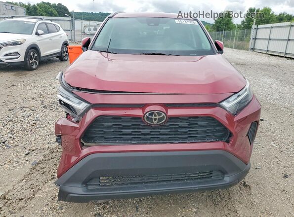 4T3RWRFV2SU164555 2025 TOYOTA RAV4 Темно-бордовый Вид спереди