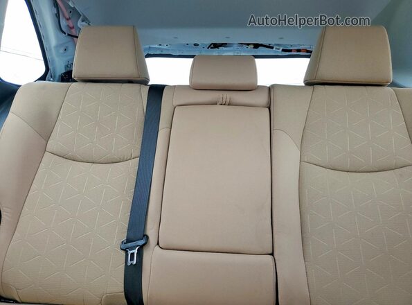4T3RWRFV2SU188502 2025 TOYOTA RAV4 White Rear seats view