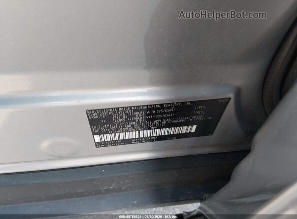 4T3RWRFV2SU202267 2025 TOYOTA RAV4 HYBRID Silver Շարժիչի բաժամունքի տեսք