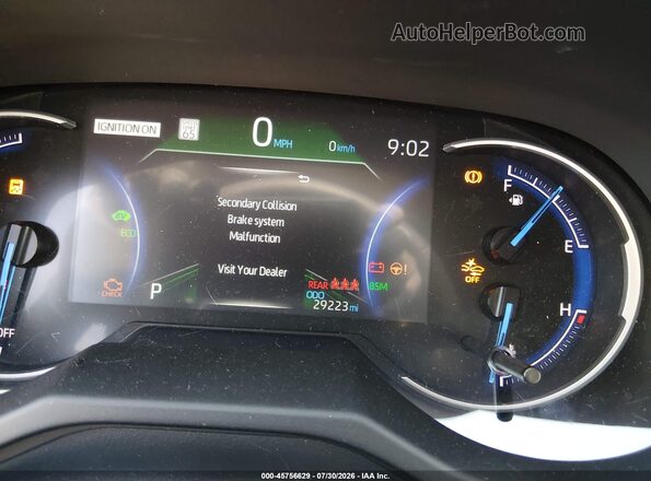4T3RWRFV2SU202267 2025 TOYOTA RAV4 HYBRID Silver 