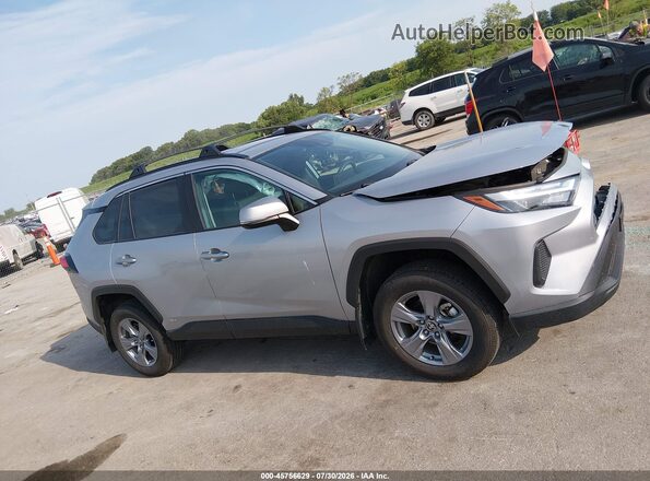 4T3RWRFV2SU202267 2025 TOYOTA RAV4 HYBRID Silver Սալոնի 360 աստիճան տեսք