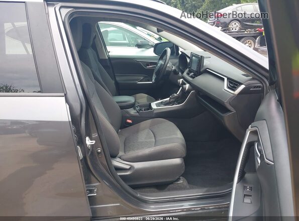 4T3RWRFV3MU026428 2021 TOYOTA RAV4 HYBRID Gray Вид салону спереду