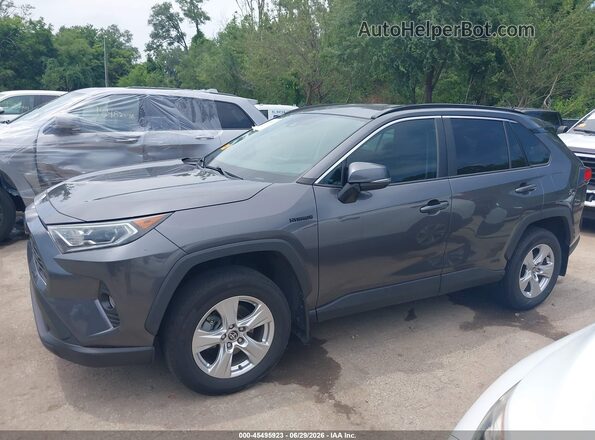 4T3RWRFV3MU026428 2021 TOYOTA RAV4 HYBRID Gray Панорамний вид салону 360°