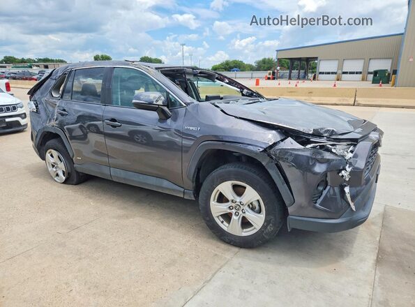 4T3RWRFV3MU027496 2021 TOYOTA RAV4 Gray Front right