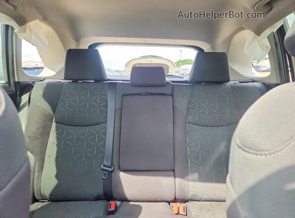 4T3RWRFV3MU027496 2021 TOYOTA RAV4 Gray Rear seats view