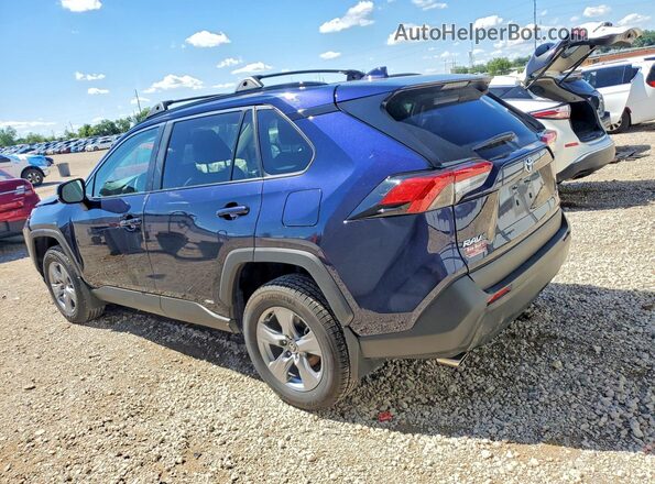 4T3RWRFV3NU058586 2022 TOYOTA RAV4 Blue უკანა მარცხენა
