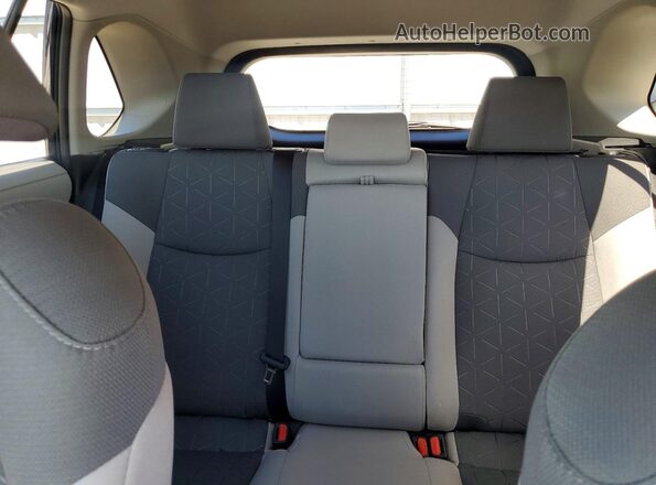 4T3RWRFV3NU058586 2022 TOYOTA RAV4 Blue უკანა სავარძლების ხედი