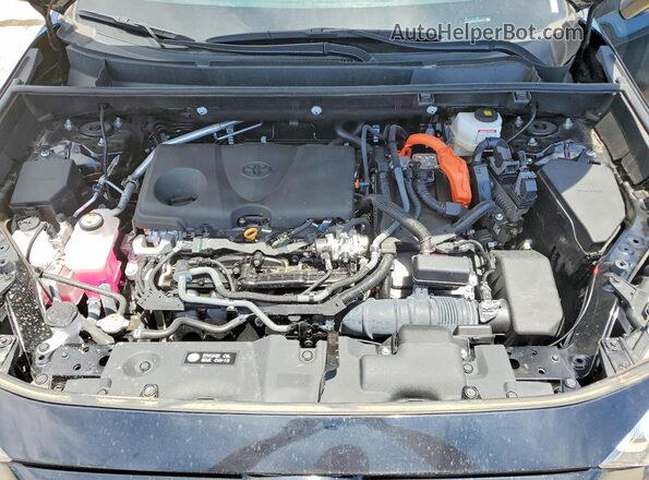 4T3RWRFV3PU093714 2023 TOYOTA RAV4 Black Engine compartment view