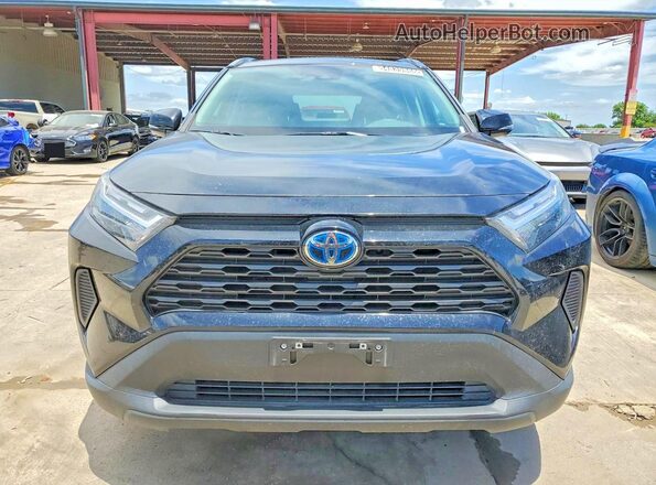 4T3RWRFV3PU093714 2023 TOYOTA RAV4 Black Front view
