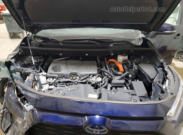 4T3RWRFV3RU160511 2024 TOYOTA RAV4 Blue Вид підкапотного простору
