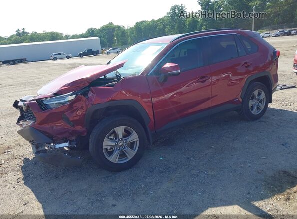 4T3RWRFV3SU183230 2025 TOYOTA RAV4 HYBRID Красный Передняя левая четверть