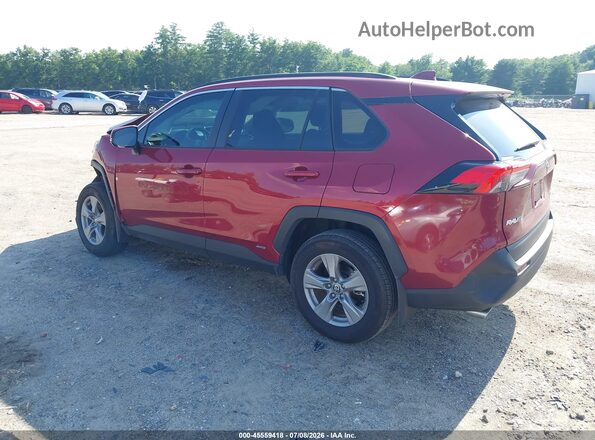 4T3RWRFV3SU183230 2025 TOYOTA RAV4 HYBRID Красный Задняя левая четверть