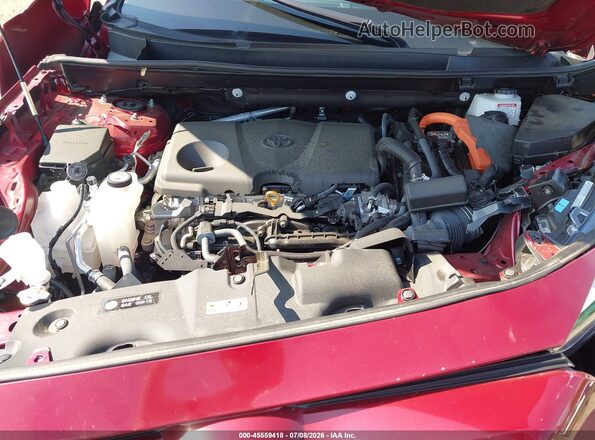 4T3RWRFV3SU183230 2025 TOYOTA RAV4 HYBRID Красный Вид сзади