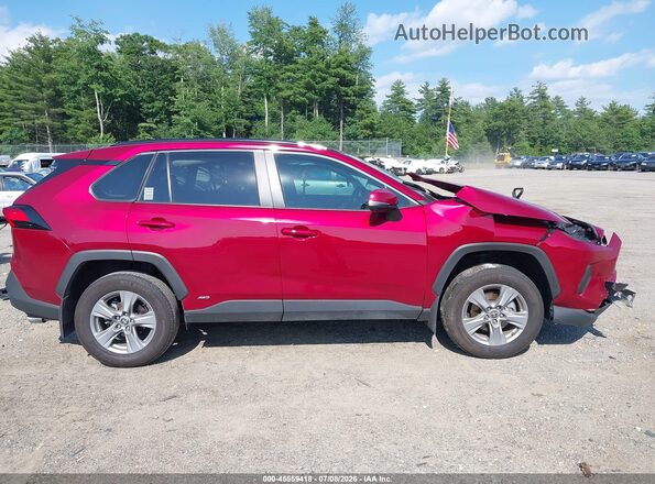 4T3RWRFV3SU183230 2025 TOYOTA RAV4 HYBRID Красный Панорамный вид салона 360°