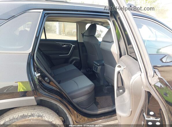 4T3RWRFV3SU207588 2025 TOYOTA RAV4 HYBRID Black Widok naklejki z numerem VIN