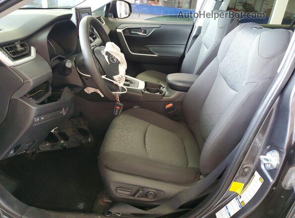 4T3RWRFV4MU018094 2021 TOYOTA RAV4 Gray Вид салону спереду