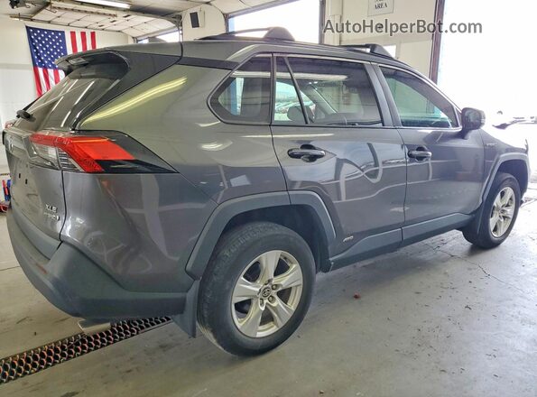 4T3RWRFV4MU018094 2021 TOYOTA RAV4 Gray Задня права чверть
