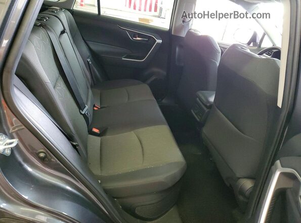 4T3RWRFV4MU018094 2021 TOYOTA RAV4 Gray Вид задньої частини салону