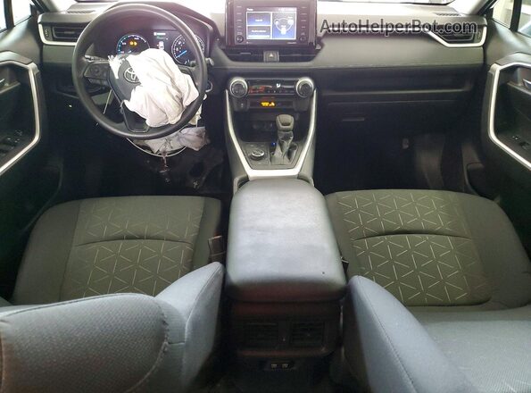 4T3RWRFV4MU018094 2021 TOYOTA RAV4 Gray Вид панелі приладів