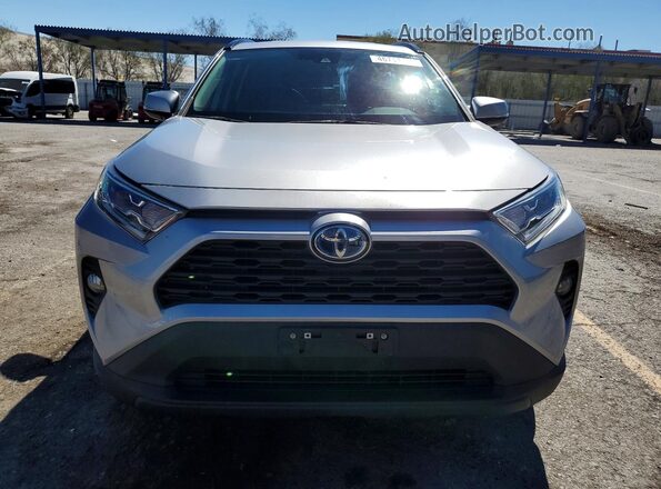 4T3RWRFV4MU029242 2021 TOYOTA RAV4 Silver წინა ხედი