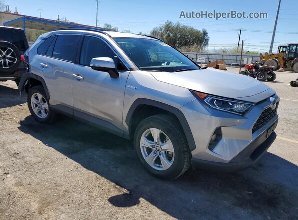 4T3RWRFV4MU029242 2021 TOYOTA RAV4 Silver წინა მარჯვენა