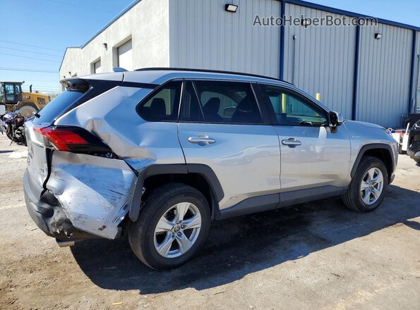 4T3RWRFV4MU029242 2021 TOYOTA RAV4 Silver უკანა მარჯვენა