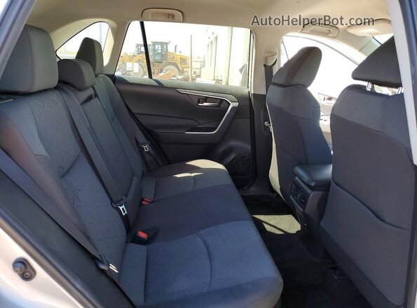 4T3RWRFV4MU029242 2021 TOYOTA RAV4 Silver უკანა სალონის ხედი