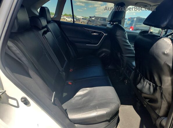 4T3RWRFV4MU043870 2021 TOYOTA RAV4 White Вид задніх сидінь