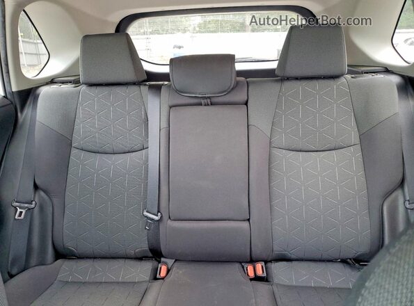 4T3RWRFV4NU068656 2022 TOYOTA RAV4 White უკანა სავარძლების ხედი