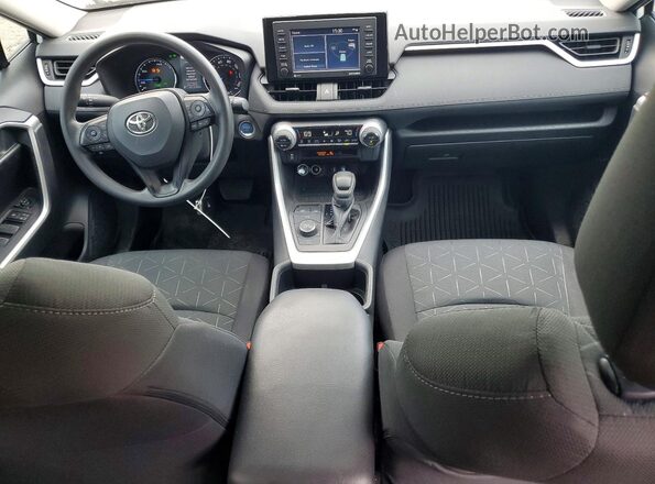 4T3RWRFV4NU068656 2022 TOYOTA RAV4 White წინა პანელის ხედი