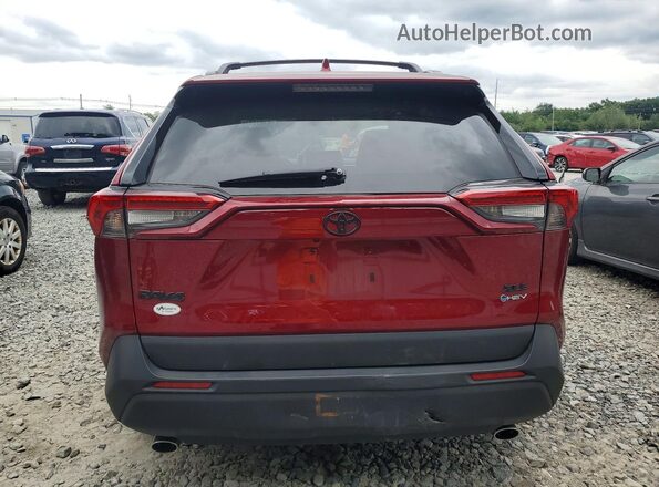 4T3RWRFV4SU203906 2025 TOYOTA RAV4 Red Rear view