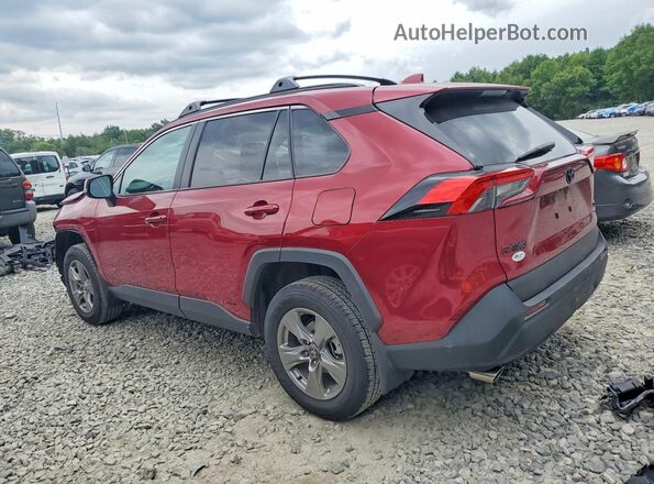 4T3RWRFV4SU203906 2025 TOYOTA RAV4 Red Rear left