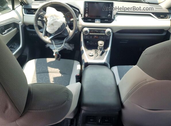 4T3RWRFV5MU027161 2021 TOYOTA RAV4 Серый Вид панели приборов