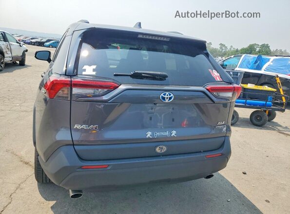 4T3RWRFV5MU027161 2021 TOYOTA RAV4 Серый Вид сзади