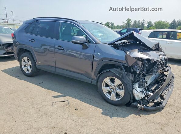 4T3RWRFV5MU027161 2021 TOYOTA RAV4 Серый Передняя правая четверть