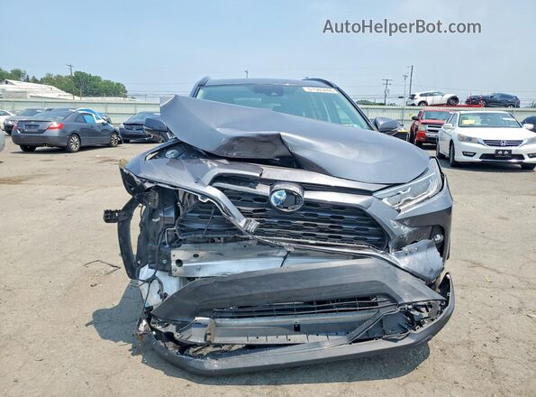 4T3RWRFV5MU027161 2021 TOYOTA RAV4 Серый Вид спереди