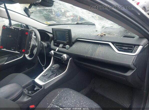 4T3RWRFV5MU045384 2021 TOYOTA RAV4 HYBRID Gray წინა სალონის ხედი