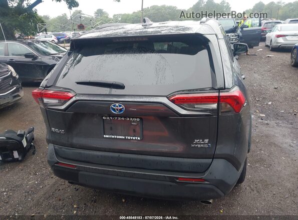 4T3RWRFV5MU045384 2021 TOYOTA RAV4 HYBRID Gray 