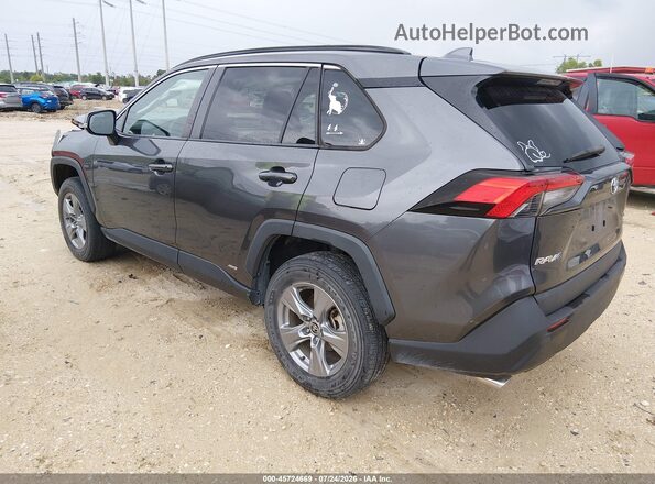 4T3RWRFV5NU057259 2022 TOYOTA RAV4 HYBRID Gray Trasero izquierdo