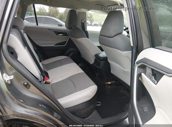 4T3RWRFV5NU057259 2022 TOYOTA RAV4 HYBRID Gray Vista de la etiqueta del VIN