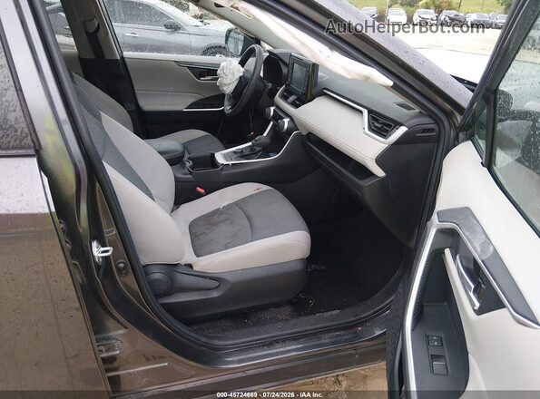 4T3RWRFV5NU057259 2022 TOYOTA RAV4 HYBRID Gray Vista interior delantera