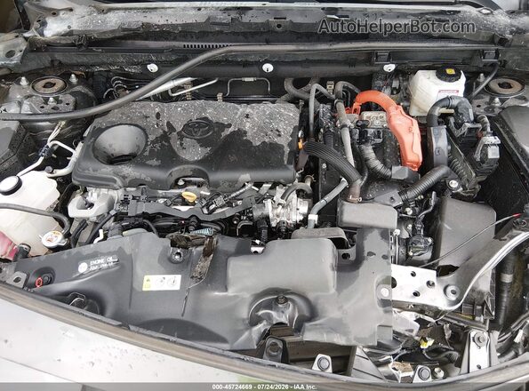 4T3RWRFV5NU057259 2022 TOYOTA RAV4 HYBRID Gray Vista trasera