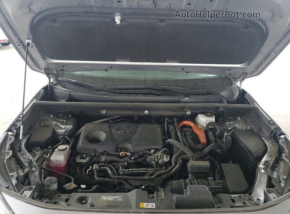 4T3RWRFV5PU082830 2023 TOYOTA RAV4 Серебряный Вид задней части салона