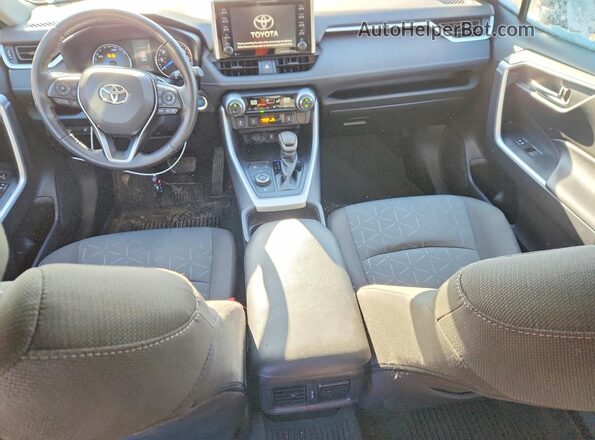 4T3RWRFV6MU028819 2021 TOYOTA RAV4 Blue Առջևի վահանակի տեսք