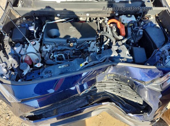 4T3RWRFV6MU028819 2021 TOYOTA RAV4 Blue Շարժիչի բաժամունքի տեսք
