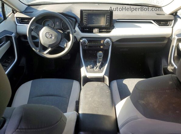 4T3RWRFV6NU063541 2022 TOYOTA RAV4 Silver Widok deski rozdzielczej