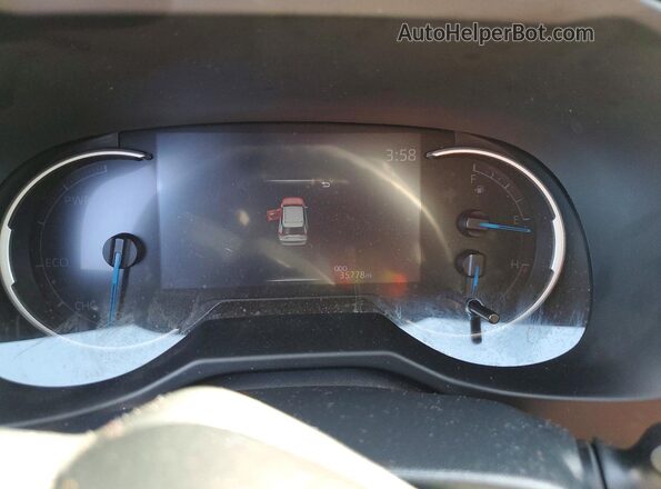 4T3RWRFV6PU086594 2023 TOYOTA RAV4 Charcoal ხელსაწყოთა პანელის ხედი