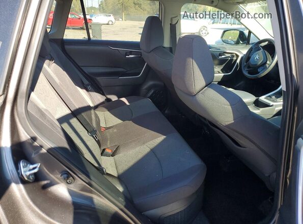4T3RWRFV6PU086594 2023 TOYOTA RAV4 Charcoal უკანა სალონის ხედი